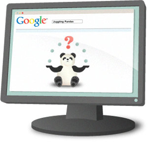 panda-on-computer